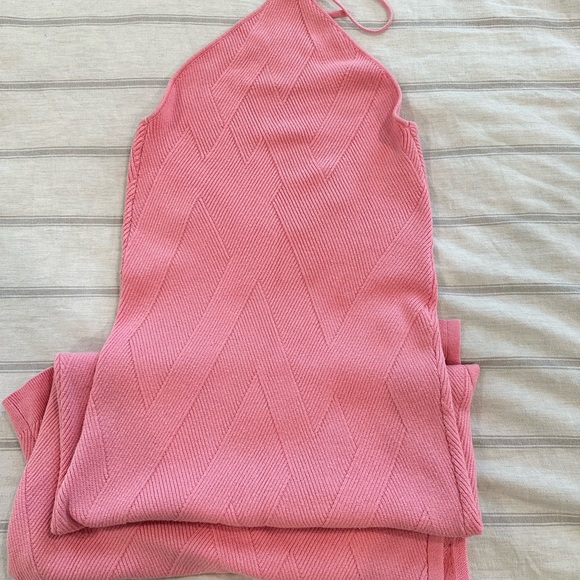 Free People Kristy Halter Dress *PINK* - Picture 4 of 8